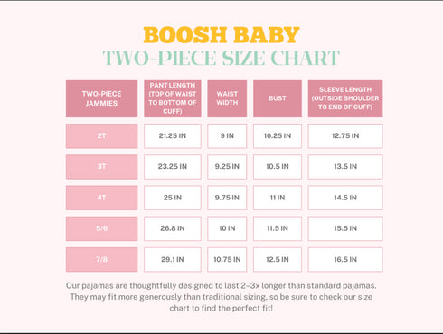 pink-unicorn-two-piece-bamboo-pajama-set Boosh Baby - Sophia's Style-8